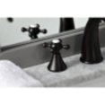 thumbnail image 4 of Kingston Brass Widespread Bathroom Faucets With Brushed Nickel KS2978BX, 4 of 7