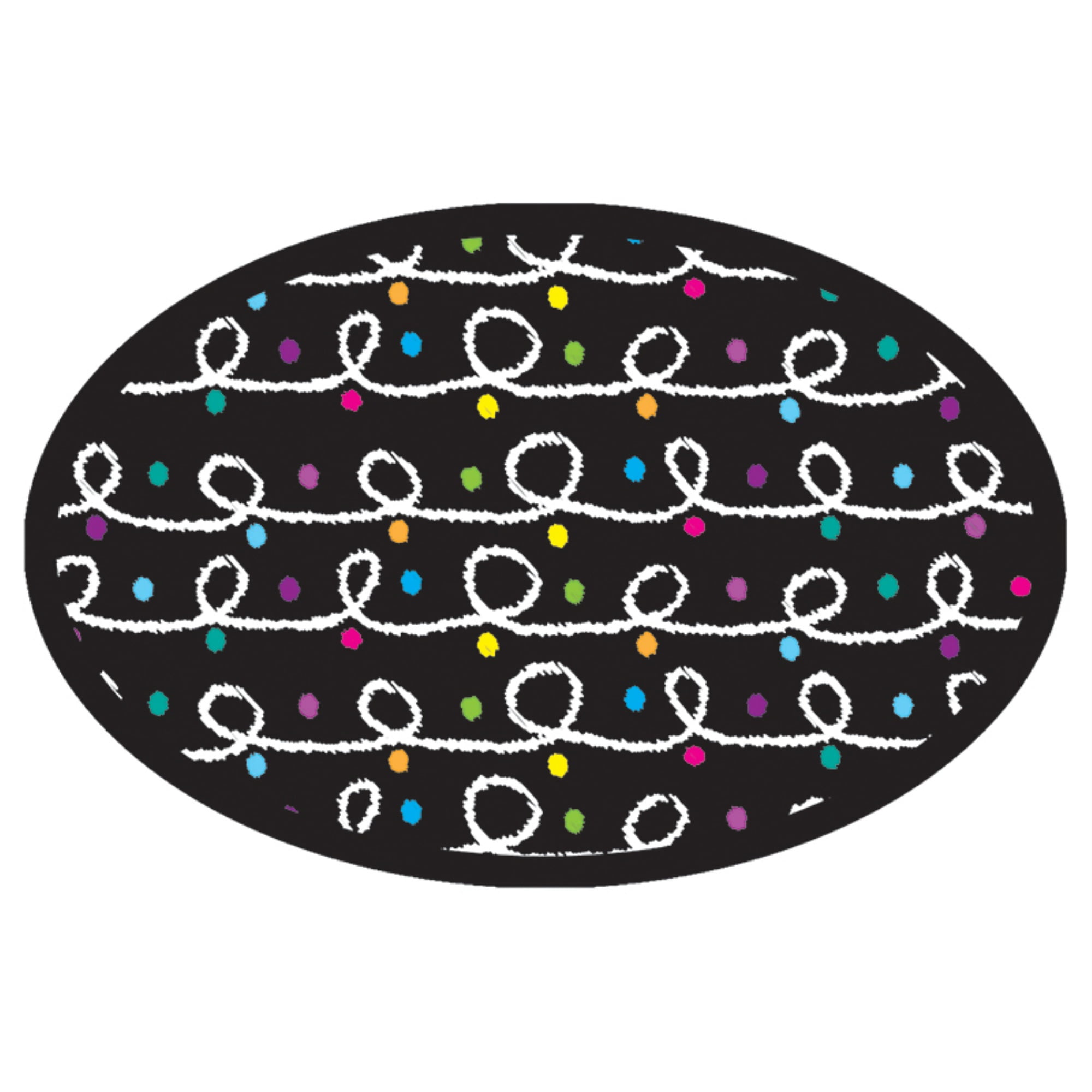 Magnetic Whiteboard Eraser, Color Chalk Loops