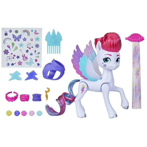 My Little Pony Jouets Zipp Storm Style du Jour, Poupées Coiffantes de 5 Pouces avec Modes, Jouets pour Filles et Garçons de 5 Ans
