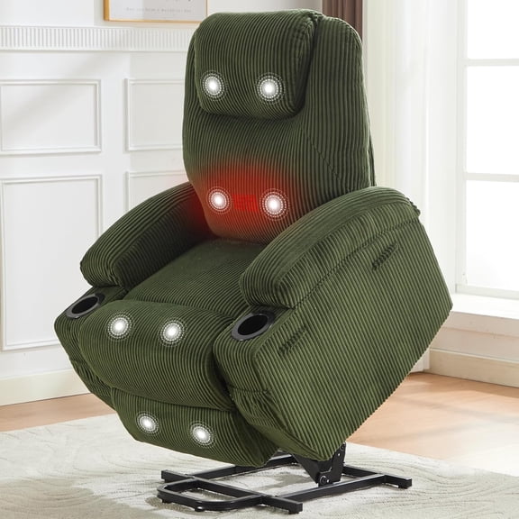 Power Lift Recliner Chair for Elderly | Lift Chair with 8-Point Vibration Massage
