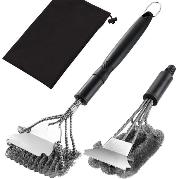 Grill Brush, Extra Strong Bbq Cleaner Accessories, Safe Wire Bristles