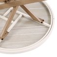 thumbnail image 2 of Better Homes & Gardens Paige Steel Outdoor Chat Table, White, 2 of 6