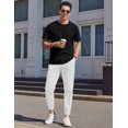 thumbnail image 2 of COOFANDY Mens Casual Joggers Pants - Cotton Drawstring Chino Cargo Pants Hiking Outdoor Twill Track Jogging Sweatpants Pants with Pockets for Men, 2 of 6