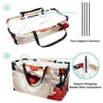 thumbnail image 4 of Santa Claus Foldable Reusable Large Capacity Oxford Cloth Storage Bin, Laundry Basket, 4 of 7