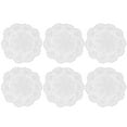thumbnail image 2 of Dream Lifestyle Crochet Lace Cup Coasters, 20cm Diameter, 6pcs Set, 2 of 7