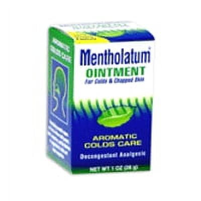 Mentholatum Ointment Jar, Aromatic Cold Care - 1 Oz, 6 Pack