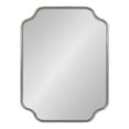 thumbnail image 3 of Kate and Laurel Plumley Glam Scalloped Wall Mirror, 18 x 24, Silver, Transitional Mirror Wall Decor, 3 of 8