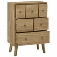 thumbnail image 2 of vidaXL Commode 56x30x80 cm Bois Massif Teck, 2 of 5