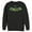 Black, variant on Men's Batman Penguin Logo Sweatshirt Black Large