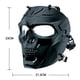 thumbnail image 3 of Máscara de juego Skeleton CS, máscara de maquinaria bioquímica, mascarada de Halloween, máscara de esqueleto para actividades al aire libre, accesorios para fiestas, 3 of 5