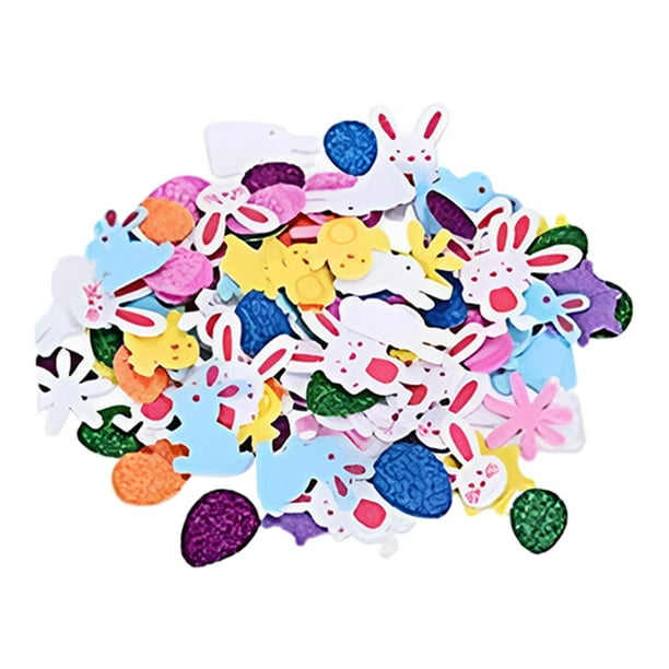Pegatinas de Pascua, pegatinas, decoraciones de Pascua, pegatinas de huevos de Pascua para tarjetas de felicitación, sobres, álbumes de recortes, obse