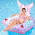 thumbnail image 1 of Flotadores inflables para piscina con diseño de pez dorado GLHMOGM para adultos y niños, 1 of 7