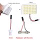thumbnail image 2 of 48 SMD 3528 48 Panel LED Mapa de lectura de coche blanco, 2 of 5