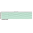 thumbnail image 2 of Ambesonne Turquoise Fabric by the Yard Upholstery, Monochrome Space, 1 Yard, Mint White Cream, 2 of 4