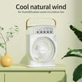 thumbnail image 3 of Portable Air Conditioning Portable Desktop Cooling Fan with 3 Speed Quiet Operat, 3 of 20