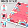thumbnail image 3 of Funda para tablet de Spider-Man: Diseño moderno, correas ajustables, soporte oculto, alta calidad, resistente a arañazos, antideslizante | Compatible con iPad Pro 11 Air 4 y 5, duradera, 3 of 5