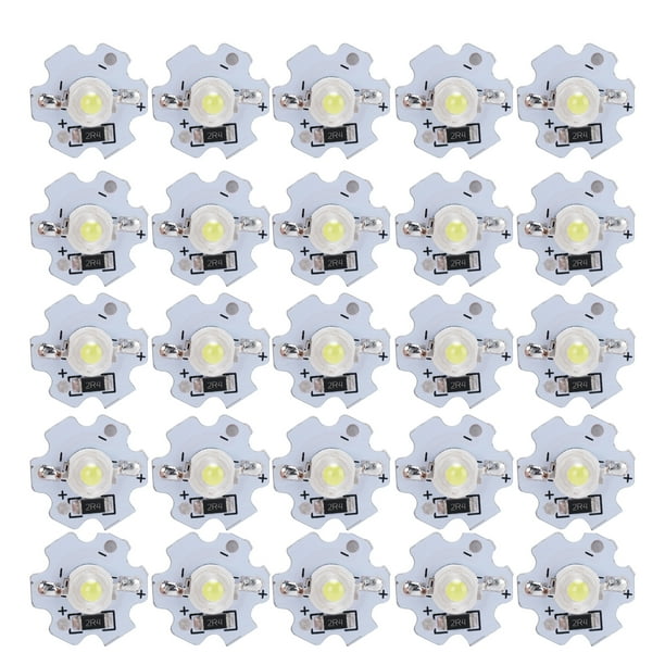 Chips LED, 25 piezas de chips LED de 5 V, chips de luz, piezas de iluminación, máxima comodidad