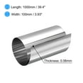 thumbnail image 2 of Uxcell 0.06x100x1000mm 304 Stainless Steel Roll Sheet Fine Plate Sheet Foil, Silver Tone, 2 of 5
