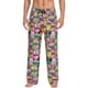 thumbnail image 1 of Balery Cute Cartoon Owls Pantalones de pijama para hombre, pijama ultraligero, pantalón de descanso-Small, 1 of 6
