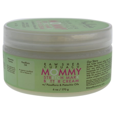 Shea Moisture Raw Shea Cupuacu Mommy Stretch Mark Butter Cream 6 oz