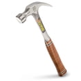 thumbnail image 1 of Estwing E20C Claw Hammer, Leather Grip Hammer, Smooth Face, 20-Ounce, 12.5-Inch, 1 of 6