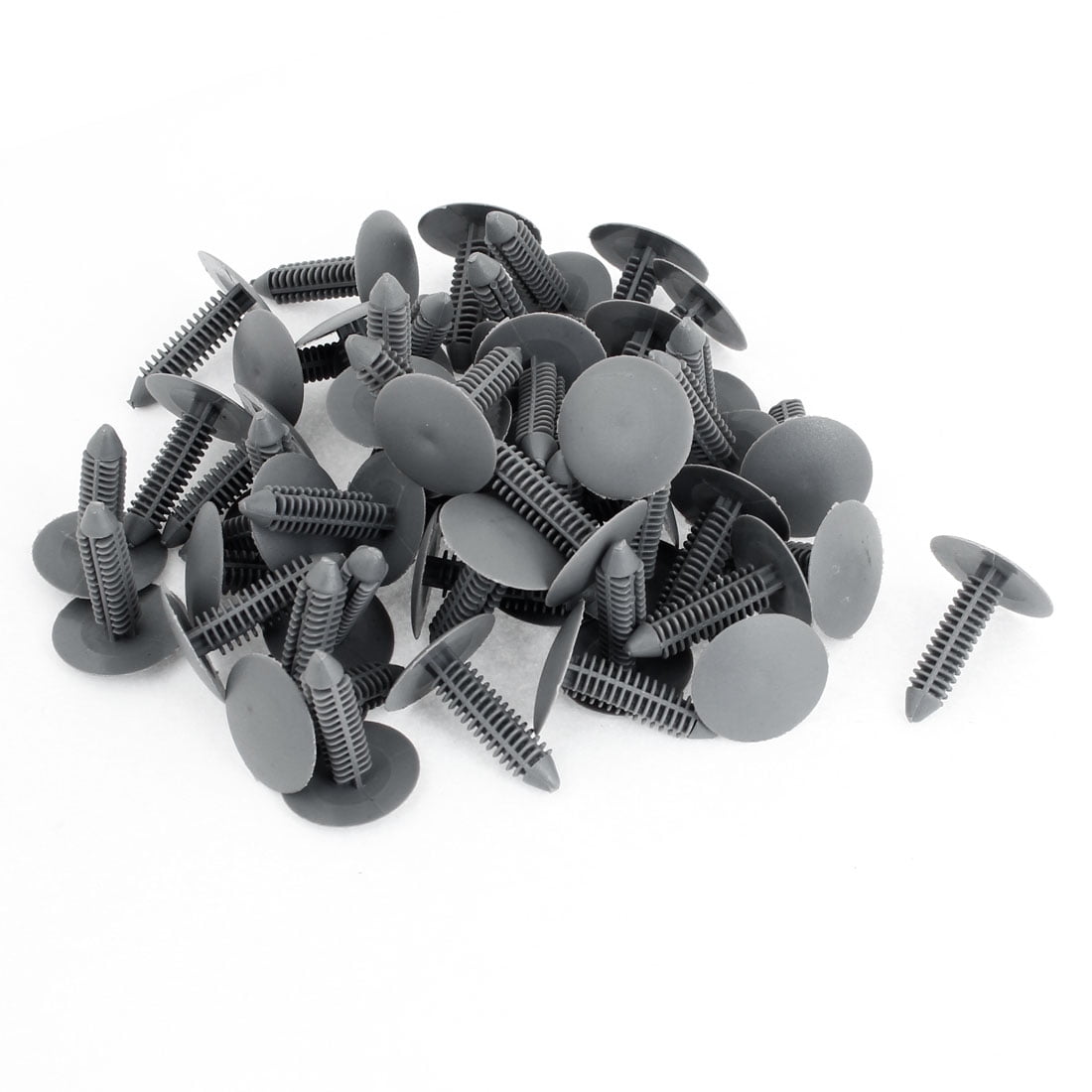 50pcs Vehicle Car Plastic Fastener Door Fender Rivet for 0.28" Hole