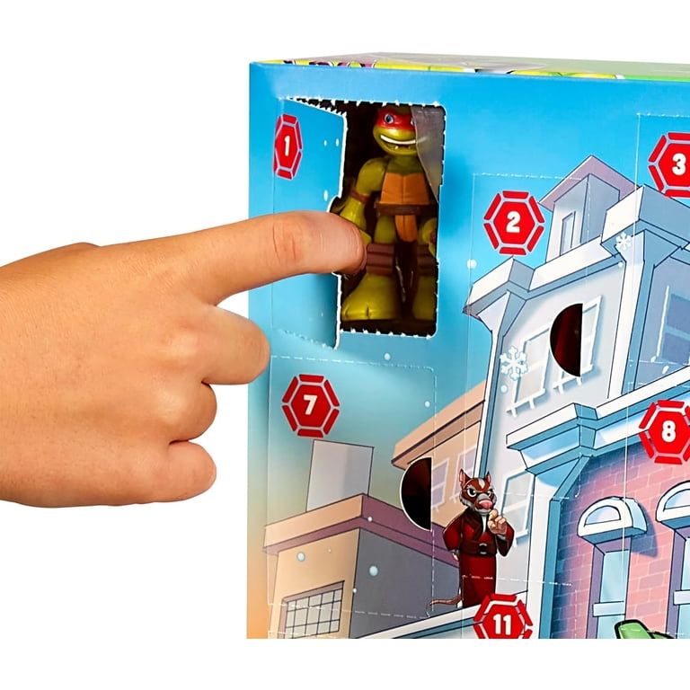 Teenage Mutant Ninja Turtles: Holiday Countdown Calendar with 20+