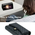 thumbnail image 4 of TECH CIRCLE For iPhone 7 /iPhone 8 /iPhone SE Case,Credit Card Holder Zipper Book Flip Kickstand PU Leather Protective Handbag Purse Cover with Wrist Strap Lanyard for Apple iPhone 7 8 SE 2022,Black, 4 of 5