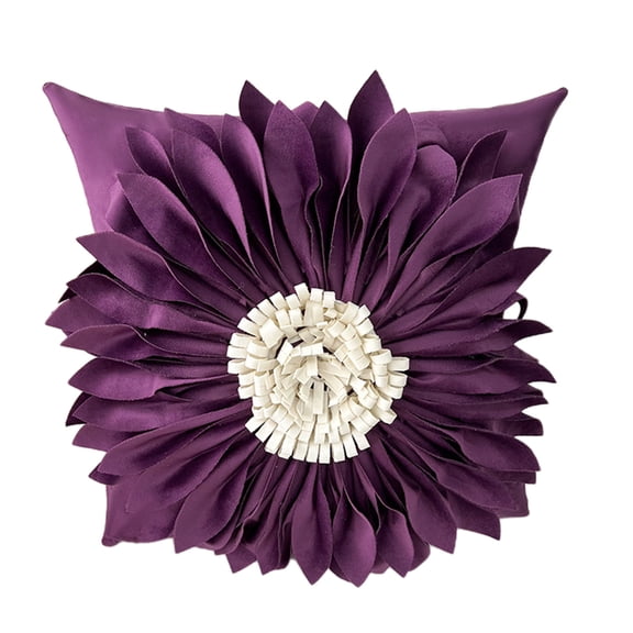 Yonrjhukm Sunflower Pillow Cover, Decorative Polyester Cushion Case for Living Room, Bedroom, Office, Unique Floral Design to Enhance Home Decor and Comfort