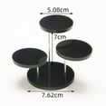 thumbnail image 2 of 3 Tray Fashion Multi-Layer Acrylic Jewelry Ring Display Stand Pendant Show Rack, 2 of 4