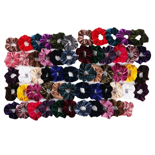 Conjunto de 58 coleteros de para el cabellero, elásticas para cabello