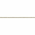 thumbnail image 4 of 14K Yellow Gold 1.15mm Diamond Cut Machine-Made Rope Chain (20 X 1.15) Made In India 010l-20, 4 of 6