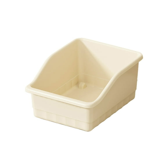 Btomtd Multi Functional Storage Box, Cabinet Storage Basket for Bathroom, Home Storage Boxes with Pulley, Organizing Storage Containers and Storage Bins, Size 8L, Yellow