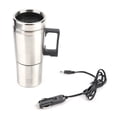 thumbnail image 2 of Tetera Eléctrica de Automóvil, Tazas de Tazas, Duradero 12V 350 ml+150 ml de Taza de Calefacción, Conveniente para el AutomÓVIL Calefacción de Café Té de Vije, 2 of 7