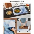 thumbnail image 5 of Large Induction Cooktop Protector Mat Blue Marble Stove Top Covers for Electric Stove, Gradual Modern Abstract Art Decorative Stove Burner Cover Mats, Glass Top Stove Cover, 5 of 7