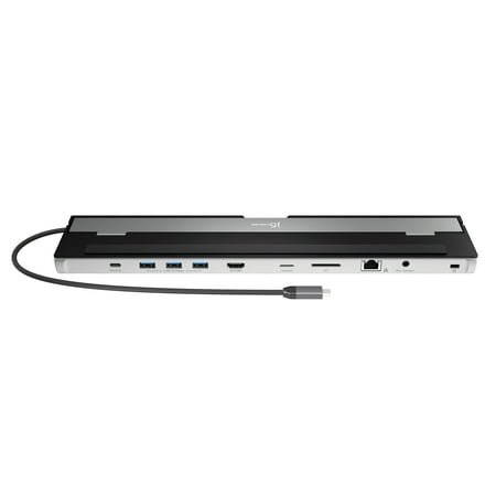 j5create - USB-C 4K HDMI Docking Station with Power Delivery - Grey/ Black