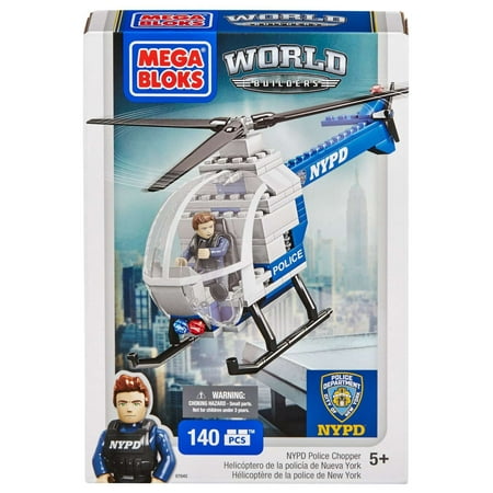Mega Bloks American Builders Police Chopper Set #97845 (Best Custom Chopper Builders)