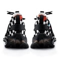 thumbnail image 6 of Retro Classic 1980s Shapes On Black And White Check Walking Shoes for Men Woman Lightweight Tennis Fashion Elastic Sports Shoes Cushion Basketball Shoes, 6 of 7