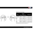 thumbnail image 3 of Casco Fairtex Super Sparring Diagonal Vision negro/dorado, 3 of 4