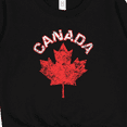 thumbnail image 3 of Inktastic Canada Maple Leaf Toddler Sweatshirt, 3 of 4