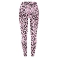 thumbnail image 4 of xfsWaSs Leggings for Women Soft High Waist Yoga Pants Fashion Printed Workout Leggings Comfort Stretchy Running Pants Versatile Trousers, 4 of 5