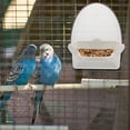 thumbnail image 1 of DEEPCRAFF Bol Suspendu Blanc pour Bain d'Oiseaux et Mangeoire Lavable Réutilisable Robuste Multi-Usage Extérieur Jardin, 1 of 8