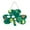 F, variant on St Patricks Day Decorations,11.8"x 11.8" St Patricks Day Decor Accessories 3D Wooden Door Sign,Shamrock Shaped Hanging Sign for Party Supplies Home Window Wall Farmhouse Office Indoor Outdoor Decor