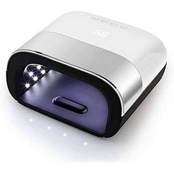 Gel UV Nail Lamp UV LED Nail Dryer Light for Gel Nails Polish Manicure Professional Salon Curing Lamp with 4 Timer Setting Sensor Professional Nail Art Tools 48W
