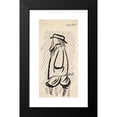 thumbnail image 2 of Robert Storm Petersen 15x24 Black Modern Framed Museum Art Print Titled - Leaf for 'The Fly of the Day' (1944 - 1945), 2 of 5