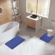 thumbnail image 5 of Juego de alfombrillas de baño de espuma viscoelástica Fdksdf, prácticas alfombrillas de baño de 2 piezas, suaves, cómodas, absorbentes y antideslizantes, gruesas, lavables a máquina y de fácil, 5 of 5