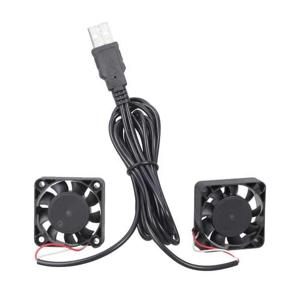 AOOOWER 40mm Brushless Cooling Fan 5V USB Low Noise Cooling Case Fan Replacement Part for PC Desktop Receiver Accessories