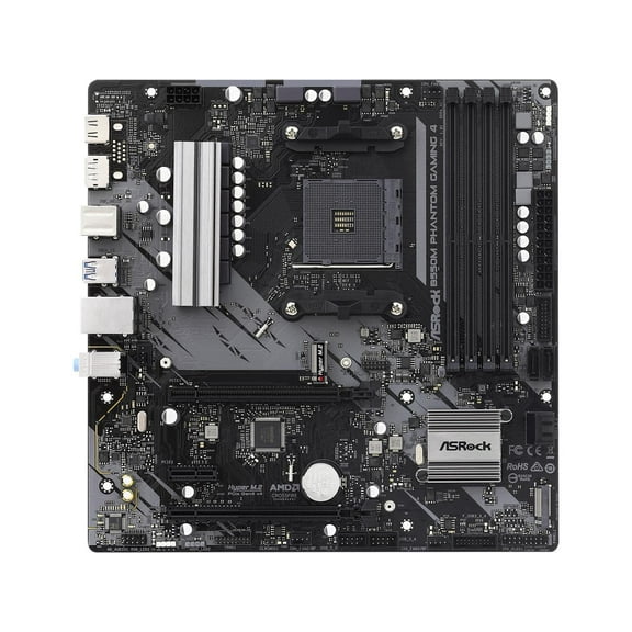 ASRock B550M Phantom Gaming 4 AM4 AMD B550 SATA 6Gb/s Micro ATX AMD Motherboard