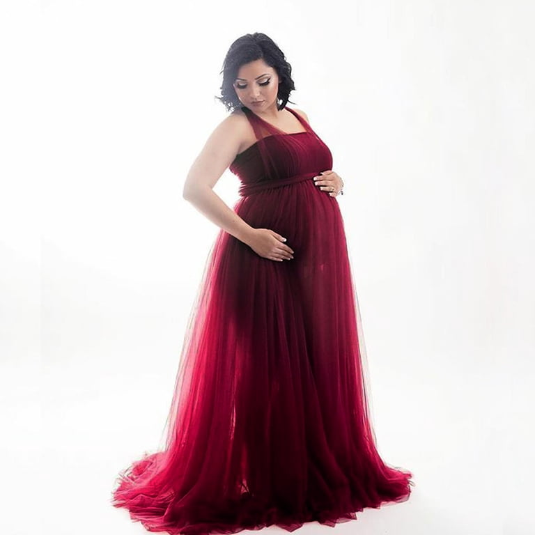 Glisme Women Maternity Dress Short Sleeve Solid Color Lace Pregnancy Dresses For Photography Red Formal Dress For Pregnant Women Wedding Guest - Walmart.com Glisme Women Maternity Dress Short Sleeve Solid Color Lace Pregnancy Dresses For Photography Red Formal Dress For Pregnant Women Wedding Guest - Walmart.com