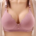 thumbnail image 1 of CHUANK Women‘s Full Coverage Underwire Bra Minimizer Plus Size Lace Comfortable Cushion Strap Wine 36, 1 of 6